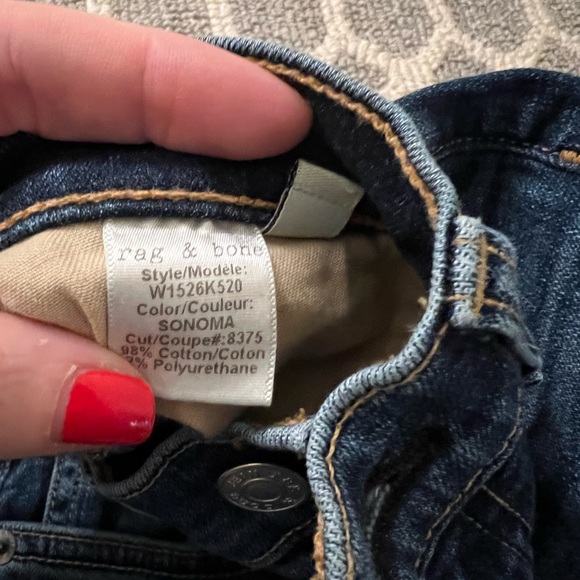 Rag & bone skinny capri jeans size 26 - Picture 11 of 11